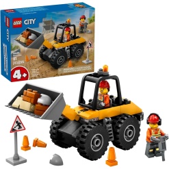 City Yellow Construction Wheel Loader-by-Lego