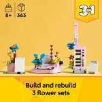 Creator 3 in 1 Typewriter with Flowers - Image 2