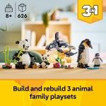 Creator 3 in 1 Wild Animals Panda Family - Image 2