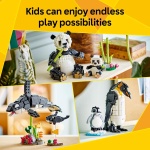 Creator 3 in 1 Wild Animals Panda Family - Image 3