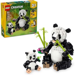 Creator 3 in 1 Wild Animals Panda Family-by-Lego