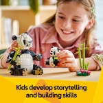Creator 3 in 1 Wild Animals Panda Family - Image 5