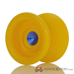 DIY YoYo - Yellow w/Blue Hub - Doctor Popular-by-Doctor Popular