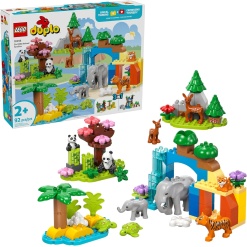 Duplo Town 3 in 1 Wild Animal Families-by-Lego