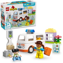Duplo Town Ambulance & Driver-by-Lego