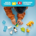 Duplo Town Wild Animal Families Penguins & Lions - Image 3