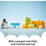 Duplo Town Wild Animal Families Penguins & Lions - Image 6