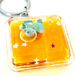 Floating Unicorn Charm Keychain - Image 5
