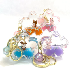 Flower Animal Floaty Key Chain-by-BC USA