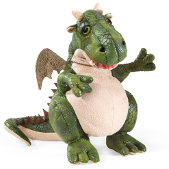 Friendly Dragon Hand Puppet-by-Folkmanis