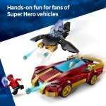Marvel Iron Man Car & Black Panther vs. Red Hulk - Image 5