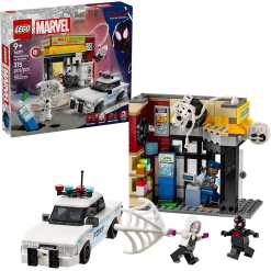 Marvel Spider-Verse Miles Morales vs. The Spot-by-Lego