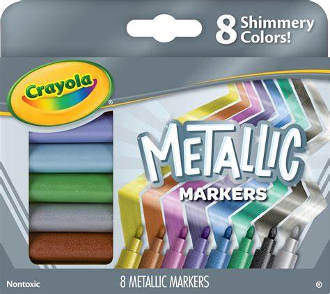 Metallic Markers Metallic Markers-by-Crayola