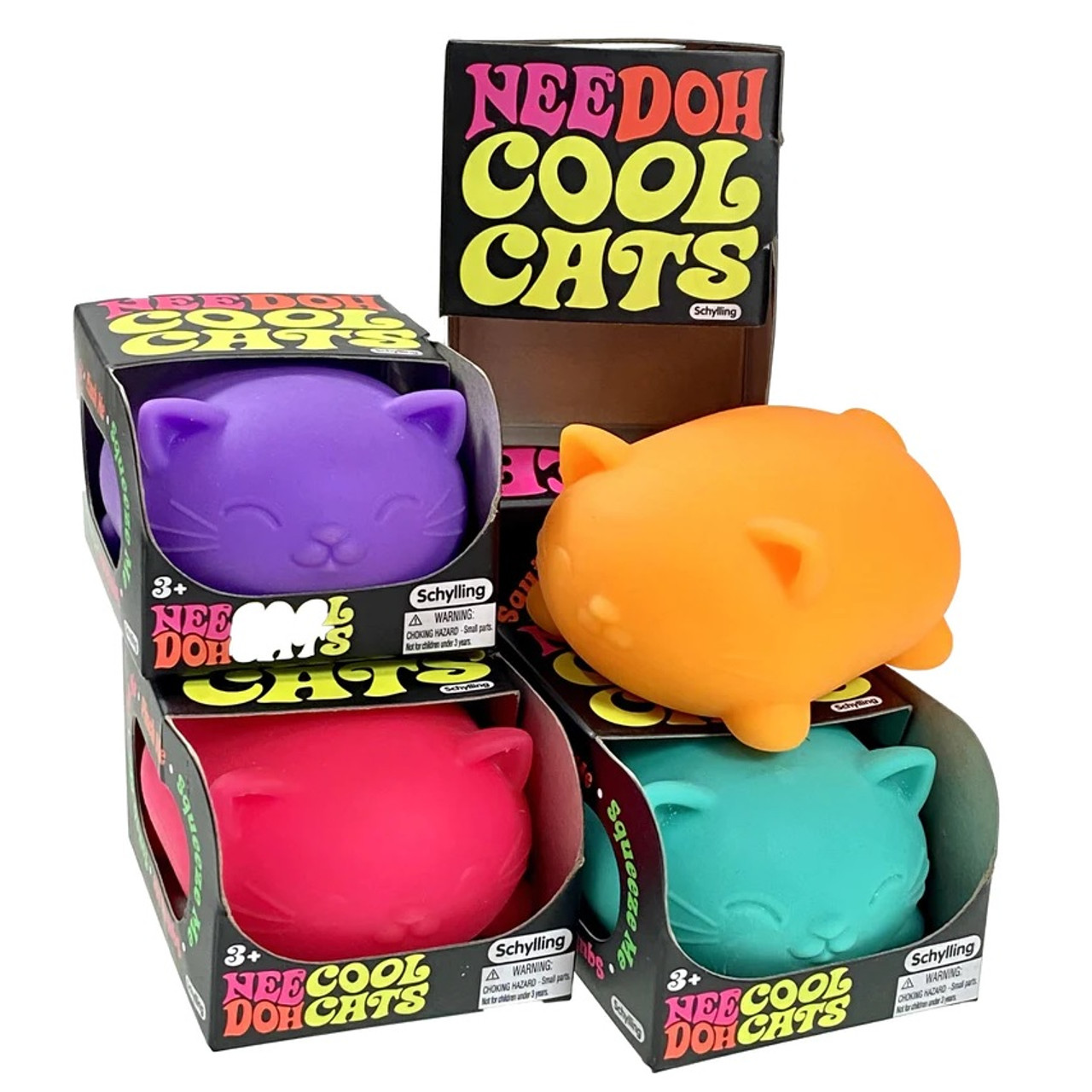 NeeDoh Cool Cats-by-Schylling