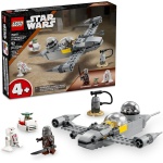 Star Wars: The Mandalorian Mando and Grogu's N-1 Starfighter-by-Lego