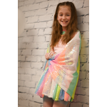 Stripy Sequins Cape - Image 2