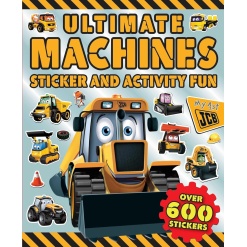 Ultimate Machines Sticker and Activity Fun-by-Sourcebooks