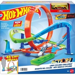 Hot Wheels Cyclone Challenge Set-by-Mattel