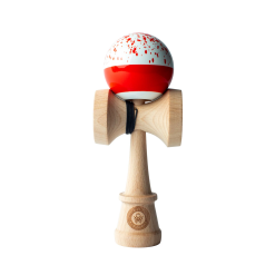 Kendama Splatter Split - Red - Laurent-by-Sweets Kendamas