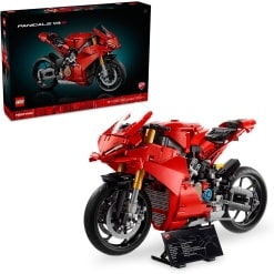 Technic Ducati Panigale V4 S Motorcycle-by-Lego