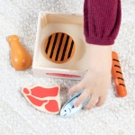 Wooden Food Groups Play Set - Protein - Image 3