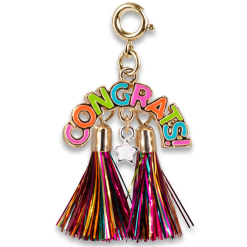 Gold Congrats Charm-by-Charm It