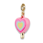 Gold Heart Lollipop Charm - Image 3