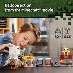Minecraft The Ghast Balloon Village Attack - Image 2