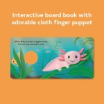 Baby Axolotl: Finger Puppet Book - Image 3