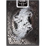 Bicycle Black Dragon Silver Foil - Image 2