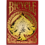 Bicycle Red Dragon Gold Foil-by-Bicycle