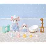 Calico Critters Bath Time Bubble Siblings - Image 7