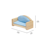 Classic Living Room Dollhouse Furniture - Image 4