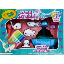 Crayola Scribble Scrubbie Pets Blue Lagoon Playset-by-Crayola