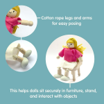 Doll Family - Dark Skin Tone - Image 2
