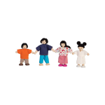 Doll Family - Fair Skin Tone with Dark Hair - Image 3