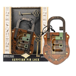 Egyptian Pin Lock Puzzle-by-Project Genius