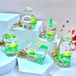 Frog Boba Floaty Key Charm-by-BC USA