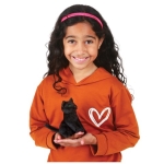 Mini Black Cat Puppet - Image 2