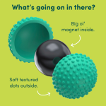 Odds Silicone Magnets - Green Dots - Image 2