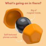 Odds Silicone Magnets - Orange Planes - Image 3