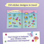 Paint & Peel Jelly Stickers Glitter Goals - Image 6