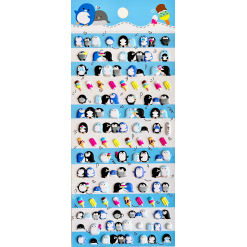 Penguin Stickers-by-BC USA