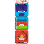Play Tab Activity Square Set 3-by-Fat Brain Toys