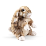 Silky Bunny Rabbit Puppet-by-Folkmanis