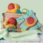 Skippy Snail Teether Rattle – 6″ - Image 2