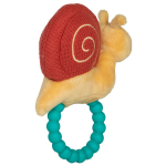 Skippy Snail Teether Rattle – 6″ - Image 3