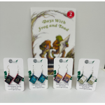 Book Earrings-by-Sageware Fashion
