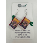 Book Earrings - Image 4