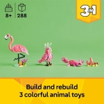 Creator 3 in 1 Wild Animals: Pink Flamingo - Image 2